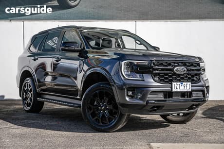 Grey 2024 Ford Everest Wagon Sport (Rwd)