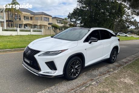 White 2020 Lexus RX350 Wagon F Sport