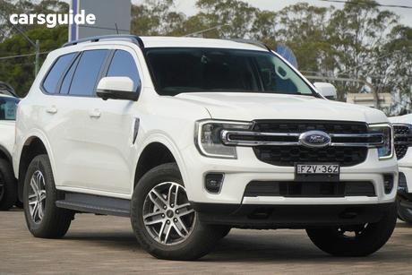 White 2026 Ford Everest Wagon Trend (4Wd)