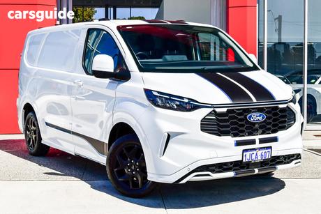 White 2025 Ford Transit Custom Van Sport (Swb)