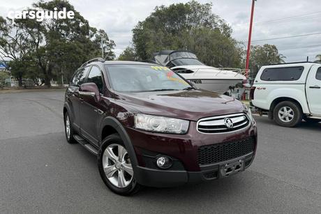 Red 2012 Holden Captiva Wagon 7 Cx (4X4)
