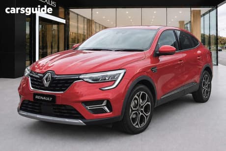 Red 2022 Renault Arkana Coupe Intens