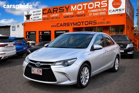 Silver 2015 Toyota Camry Sedan ATARA S HYBRID AVV50R MY15