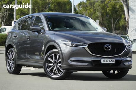 Grey 2021 Mazda CX-5 Wagon Gt Sp (Awd)