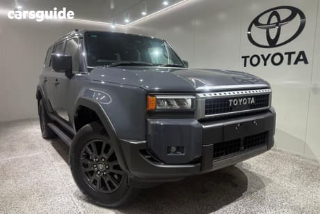 Grey 2025 Toyota Landcruiser Prado Wagon Gxl