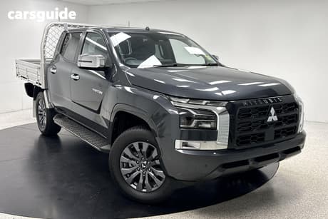 Grey 2025 Mitsubishi Triton Double Cab Chassis Gls (4X4)