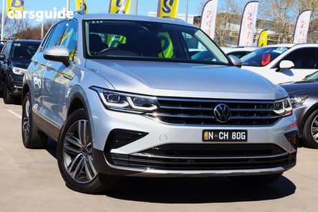 Silver 2023 Volkswagen Tiguan Wagon 147Tdi Elegance