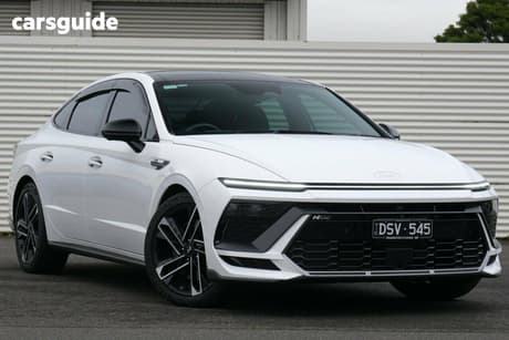White 2026 Hyundai Sonata Sedan N Line