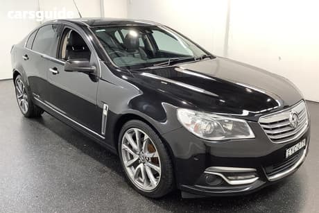 Black 2016 Holden Calais Sedan V
