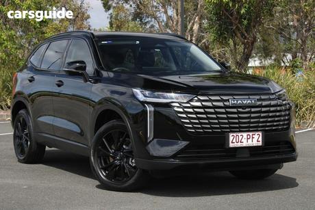 Black 2025 GWM Haval H6 Wagon Lux Hybrid