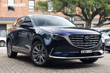 Blue 2022 Mazda CX-9 Wagon Azami (Awd)