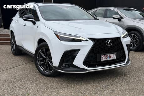 White 2025 Lexus NX450H+ Wagon F Sport + Ep2 Phev Awd