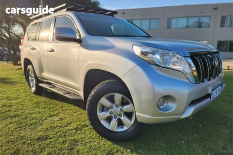 Silver 2016 Toyota Landcruiser Prado Wagon Gxl (4X4)