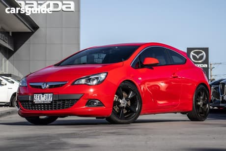Red 2015 Holden Astra Hatchback Gtc Sport