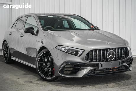 Grey 2022 Mercedes-Benz A45 Hatchback S 4Matic+