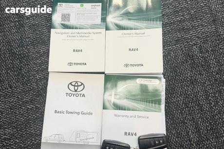 Red 2022 Toyota RAV4 Wagon Cruiser (Awd) Hybrid