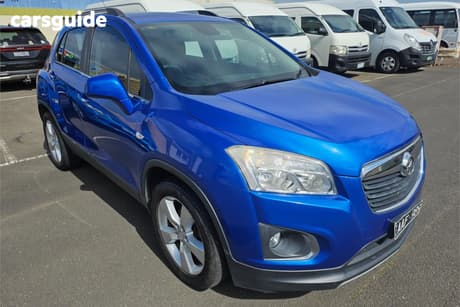 Blue 2013 Holden Trax Wagon Ltz