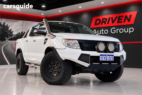 White 2014 Ford Ranger Dual Cab Utility Xlt 3.2 (4X4)