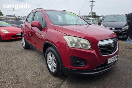 Red 2013 Holden Trax Wagon Ls