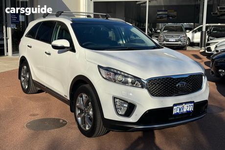 White 2015 Kia Sorento Wagon Platinum (4X4)