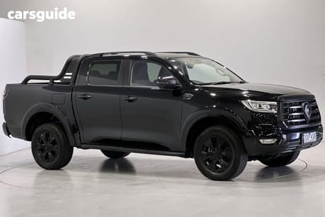Black 2024 GWM UTE Dual Cab Utility Cannon Vanta (4X4)