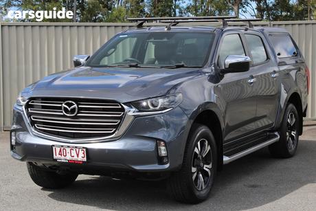 Grey 2021 Mazda BT-50 Dual Cab Pick-up Gt (4X4)
