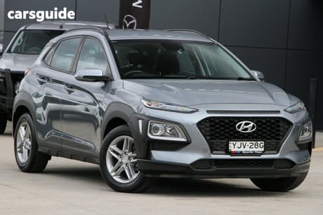 Silver 2020 Hyundai Kona Wagon Active (Fwd)