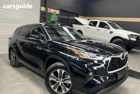 Black 2022 Toyota Kluger Wagon Gxl Awd