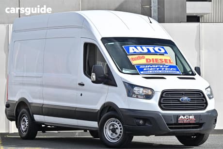 White 2019 Ford Transit Van 350L (Lwb) Fwd Mid Roof (5 Yr)