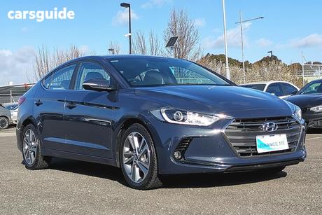 Blue 2016 Hyundai Elantra Sedan Elite 2.0 Mpi