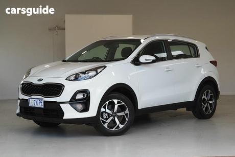 White 2019 Kia Sportage Wagon Si (Fwd)