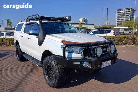 White 2018 Ford Ranger Dual Cab Utility Xlt 3.2 (4X4)