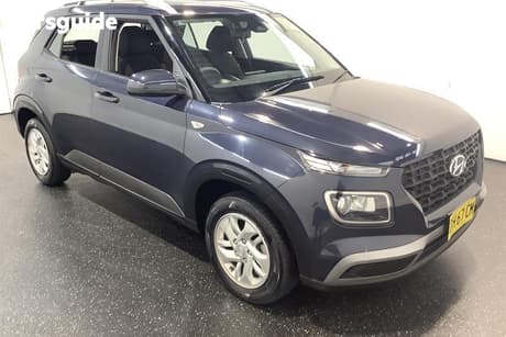 Blue 2023 Hyundai Venue Wagon