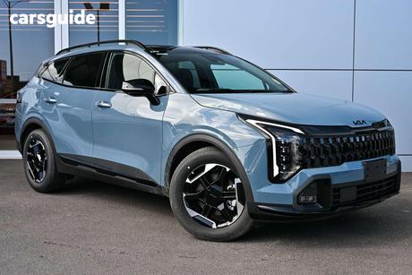 Blue 2026 Kia Sportage Wagon Gt-Line Hev (Awd)