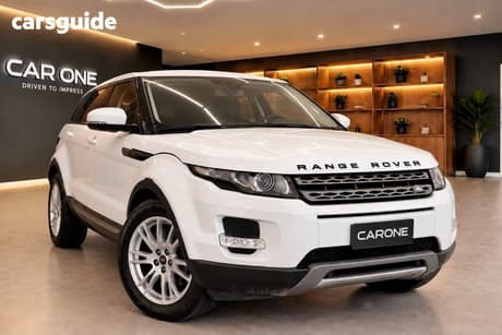 White 2011 Land Rover Range Rover Evoque Wagon Sd4 Pure