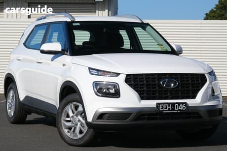 White 2026 Hyundai Venue Wagon