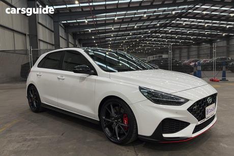 White 2024 Hyundai I30 Hatchback N Premium With Sunroof