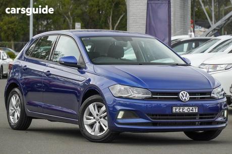 Blue 2019 Volkswagen Polo Hatchback 85 Tsi Comfortline