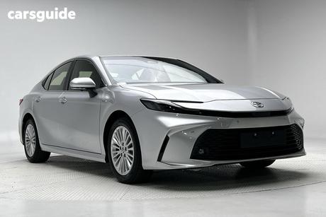 Silver 2025 Toyota Camry Sedan Ascent Sport Hybrid
