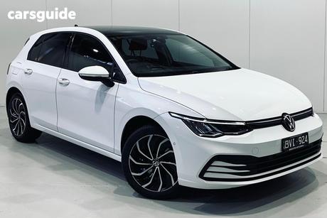 White 2022 Volkswagen Golf Hatchback 110Tsi Life