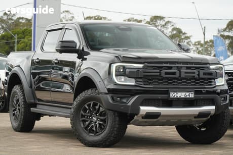Black 2026 Ford Ranger Double Cab Pick Up Raptor 3.0 (4X4)