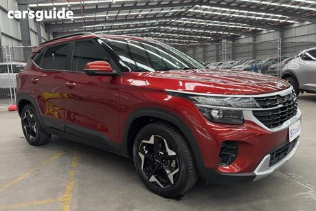 Orange 2022 Kia Seltos Wagon Sport+ (Fwd)
