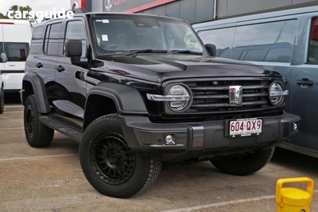 Black 2026 GWM Tank 300 Wagon Ultra Diesel