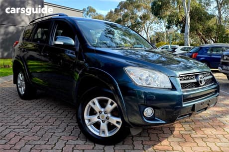 Green 2010 Toyota RAV4 Wagon Cruiser (4X4)