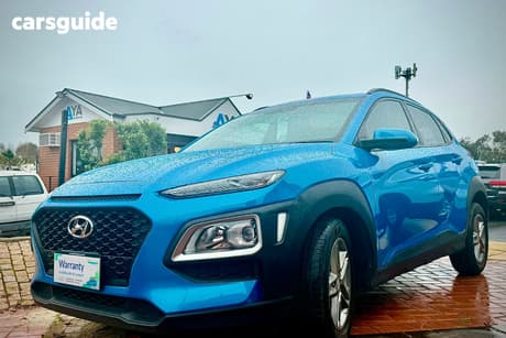 Blue 2019 Hyundai Kona Wagon Active (Fwd)