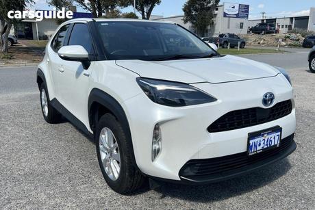 White 2022 Toyota Yaris Cross Wagon Gx Hybrid