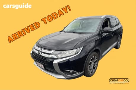 Black 2015 Mitsubishi Outlander Wagon Ls (4X2)