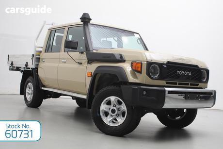 Gold 2023 Toyota Landcruiser Double Cab Chassis Lc79 Gxl