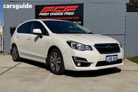 White 2016 Subaru Impreza Hatch 2.0I-L (AWD) MY17