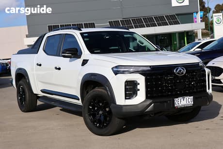 White 2025 LDV T60 Double Cab Utility Max Mega Tub Plus (4X4)